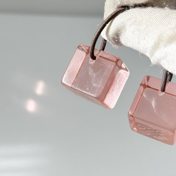 Louis Vuitton Cube Hair Tie - Pink - Picture 7 of 10